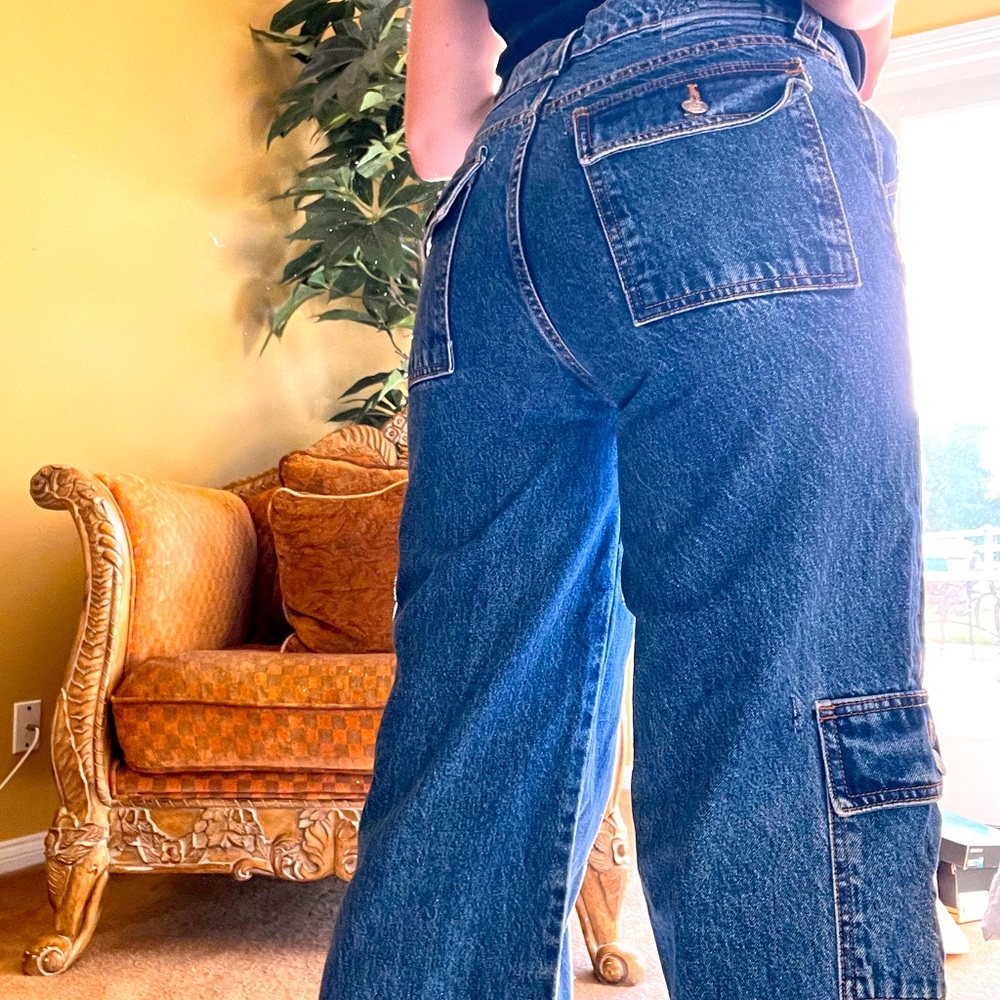 New Baggy Cargo Revice Denim Jeans
